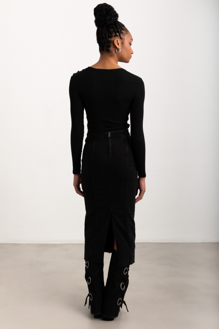 Φούστα τζιν ελαστική Vero Moda 10321775