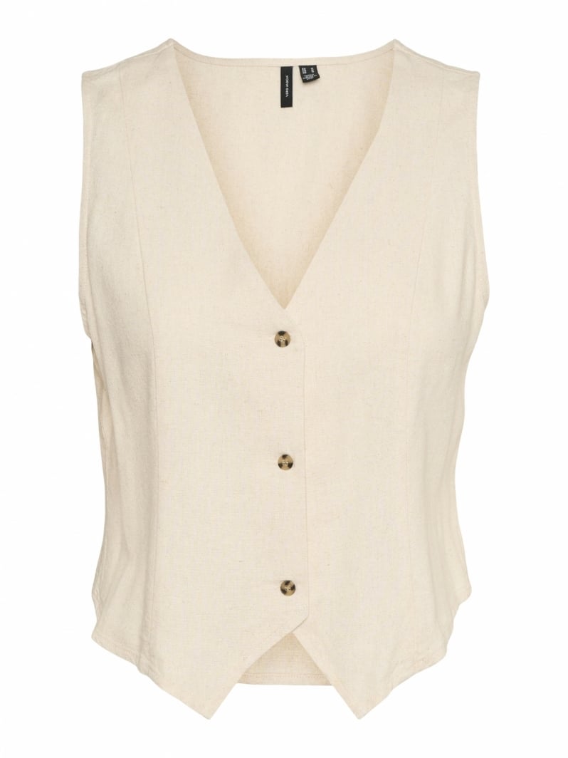 Γιλέκο με λινό Vero Moda 10321606