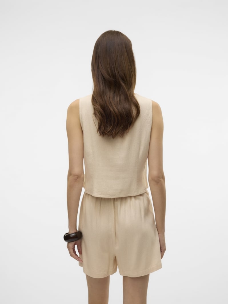 Γιλέκο με λινό Vero Moda 10321606