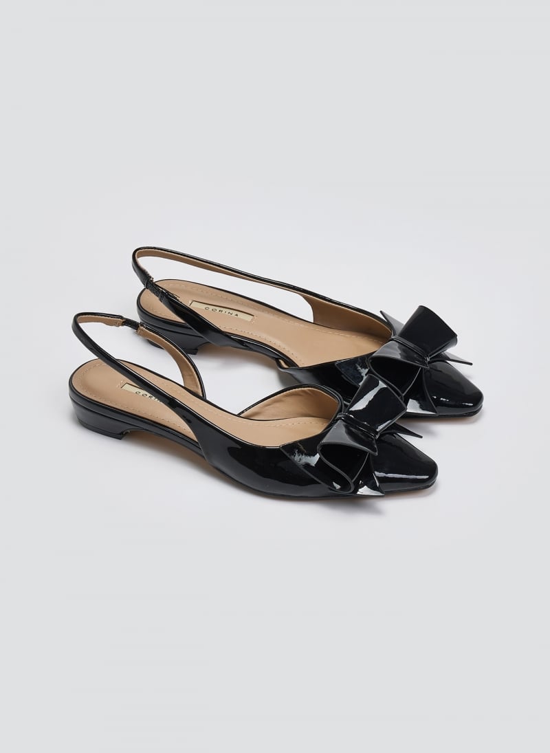 Γόβες slingback με ιδιαίτερο φιόγκο CORINA