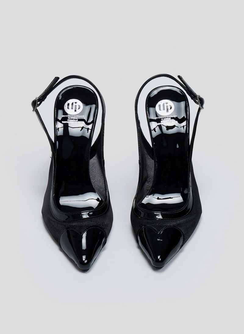 Γόβες slingback με καρδιά TFP