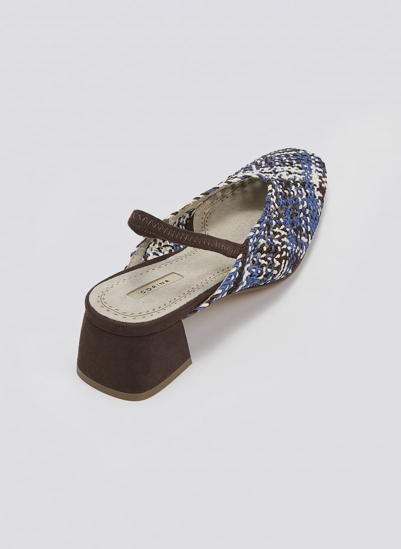 Γόβες slingback με πλεκτό σχέδιο CORINA