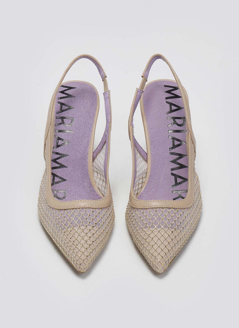 Γόβες slingback μυτερές MARIAMARE