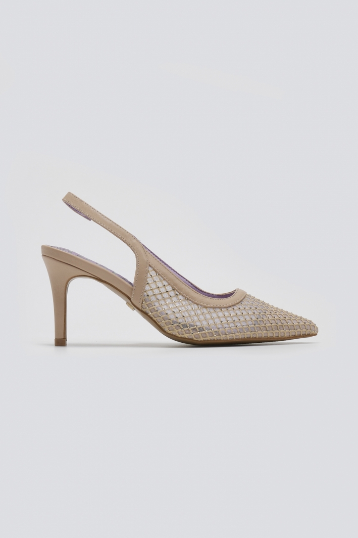 Γόβες slingback μυτερές MARIAMARE