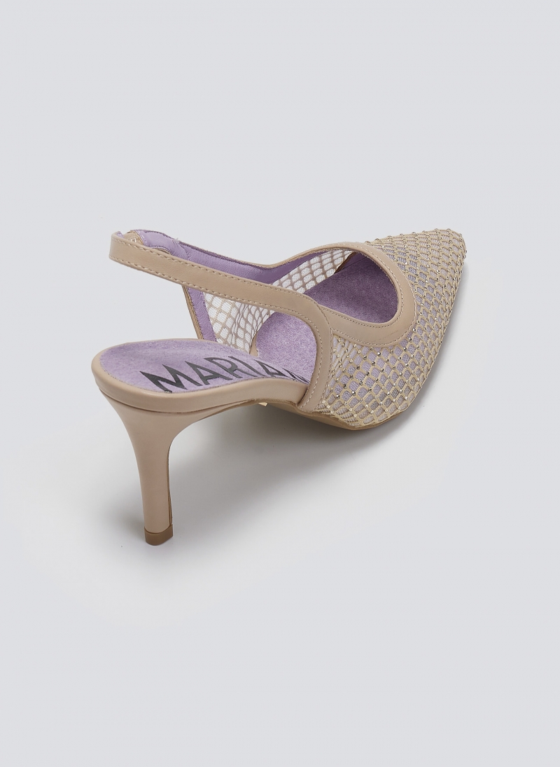 Γόβες slingback μυτερές MARIAMARE