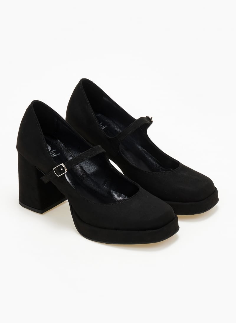 Γόβες suede Mary Jane με φιάπα TFP