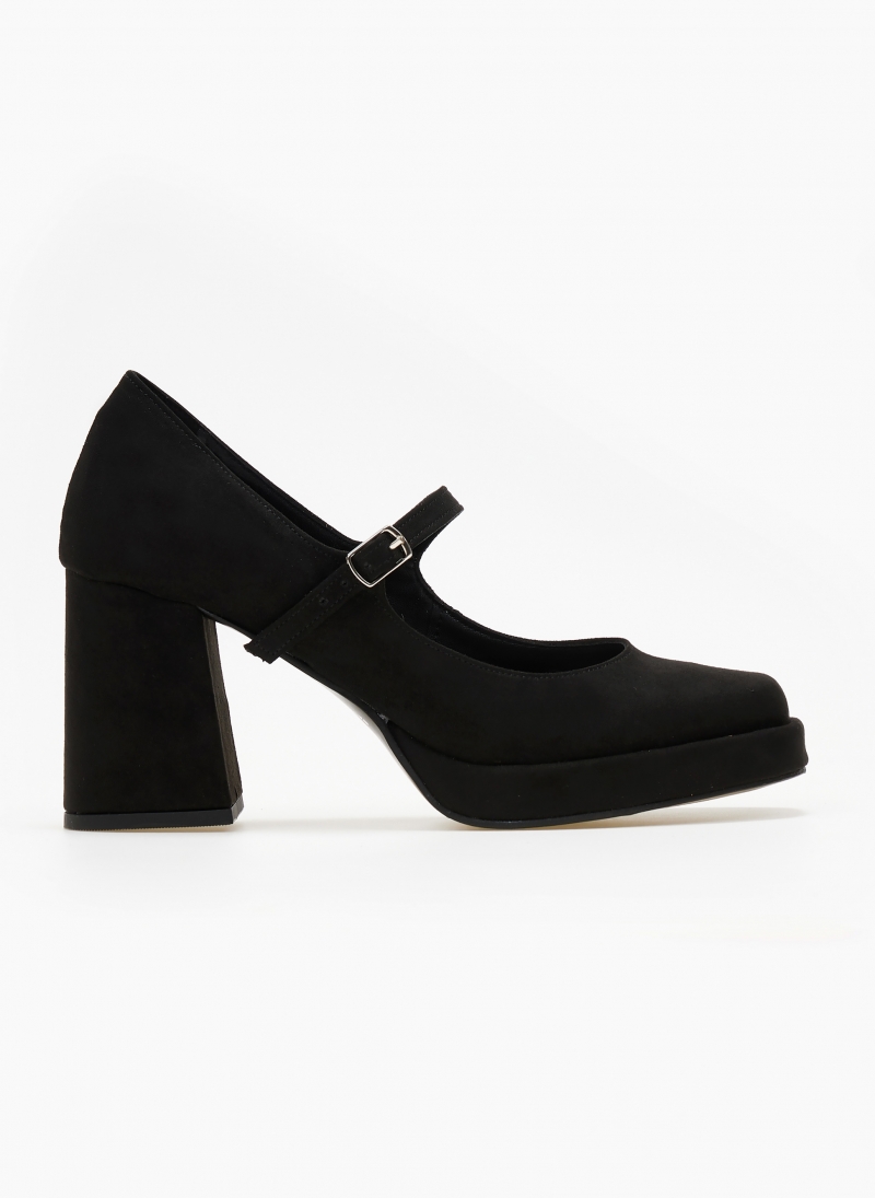 Γόβες suede Mary Jane με φιάπα TFP