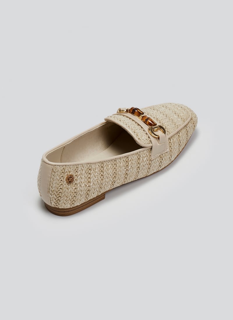 Loafers από ψάθα με πλεκτό σχέδιο Xti 143802