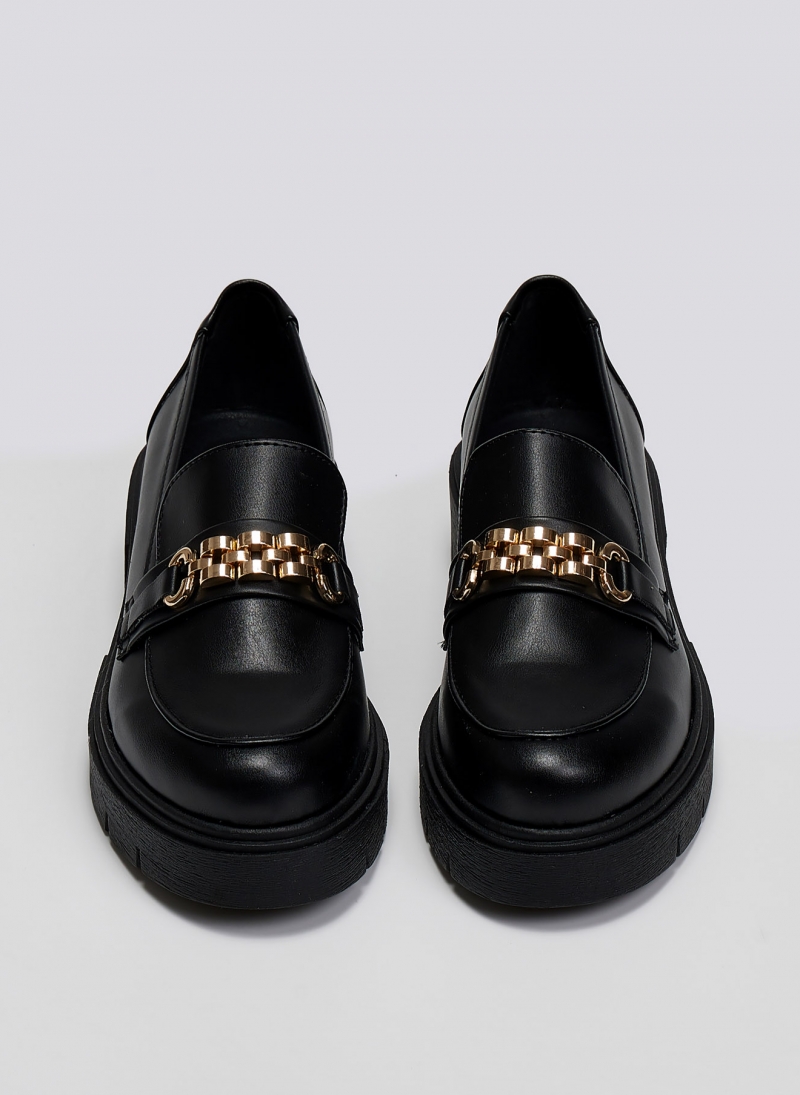 Loafers chunky με μεταλλικό διακοσμητικό Estil