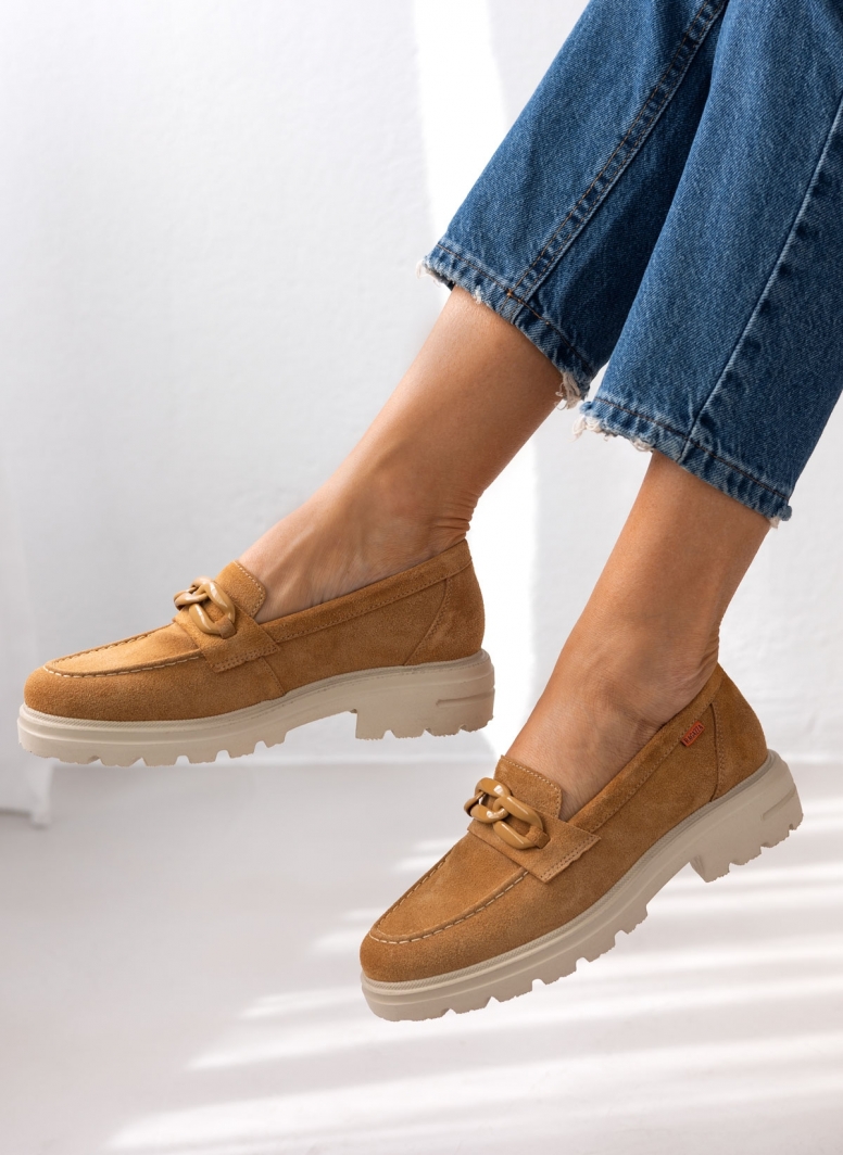 Loafers καστόρινα με κρίκους Ragazza 0528
