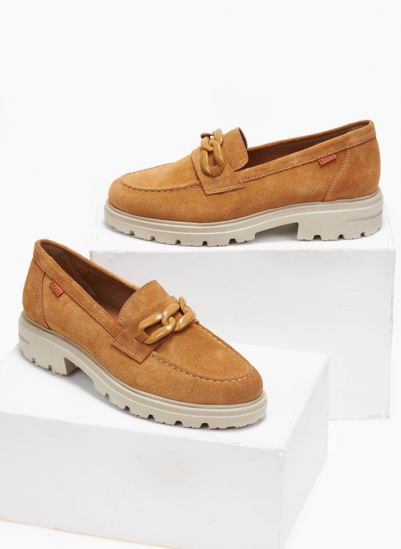 Loafers καστόρινα με κρίκους Ragazza 0528