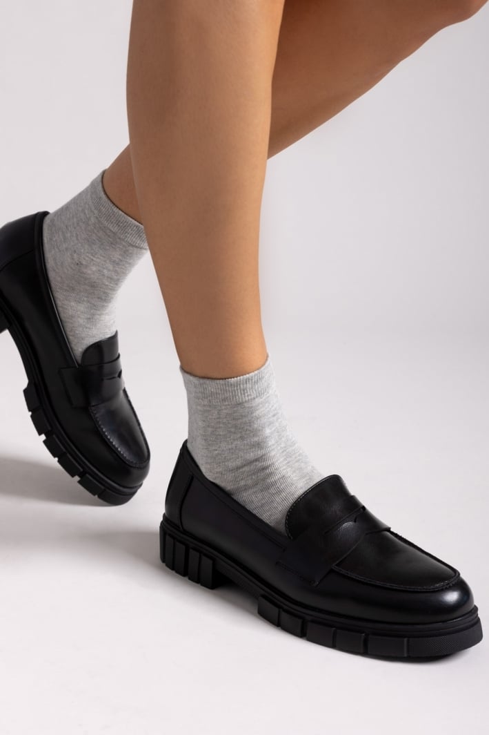 Loafers με chunky σόλα