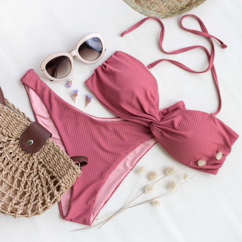 Μαγιό ριπ μπικίνι strapless