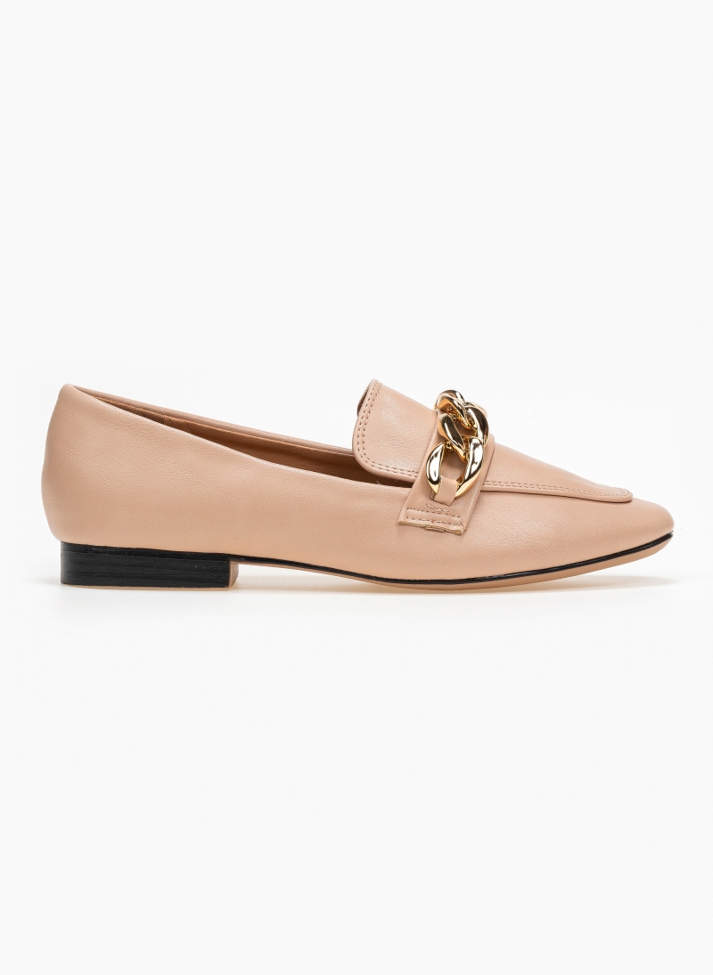 Loafers με αλυσίδα