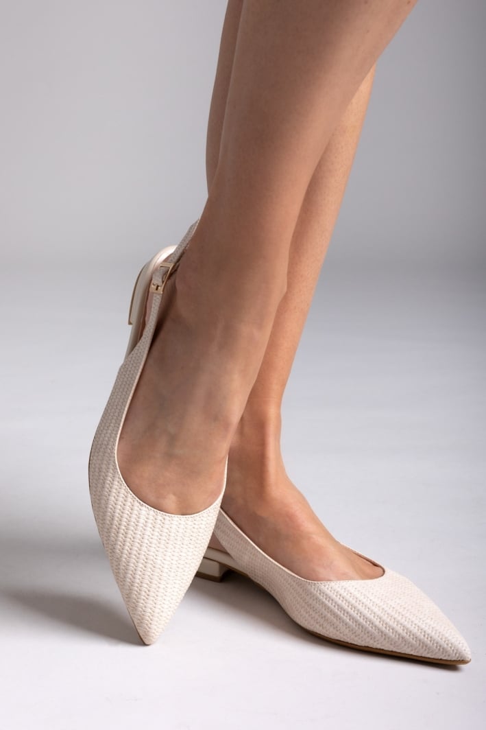 Μπαλαρίνες μυτερές slingback TFP