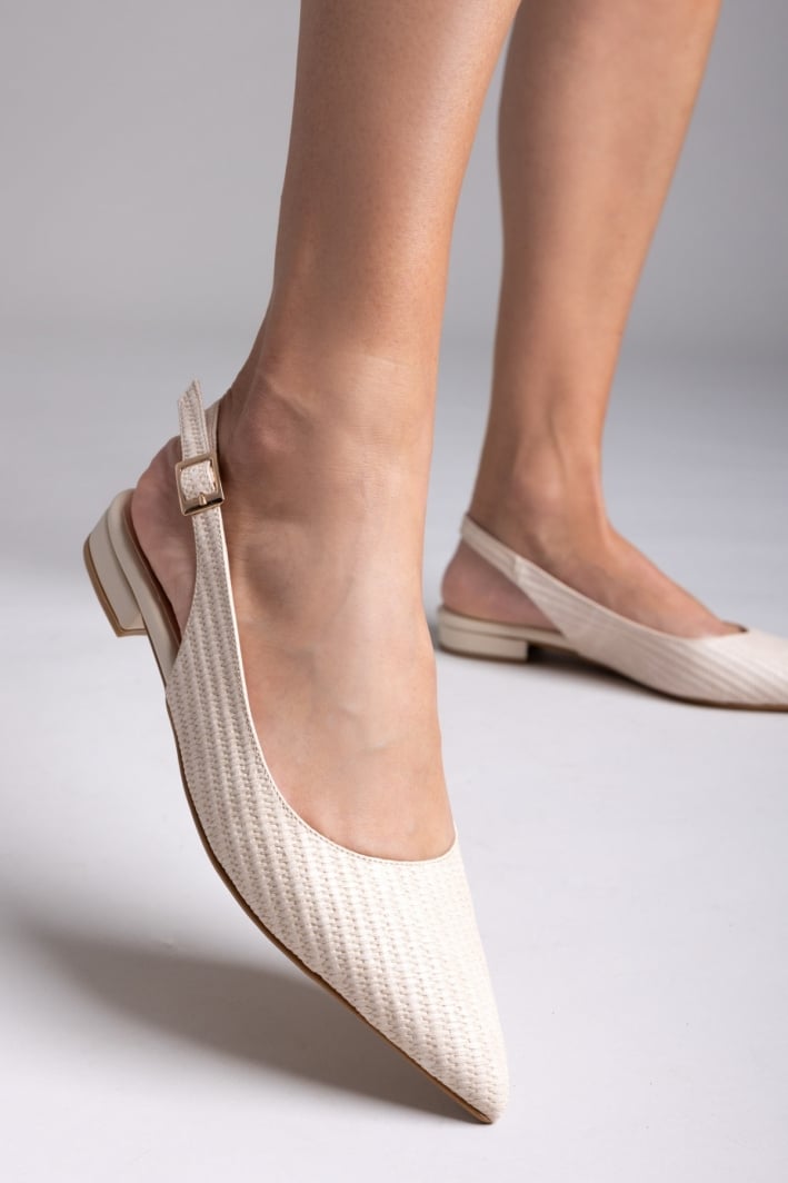 Μπαλαρίνες μυτερές slingback TFP