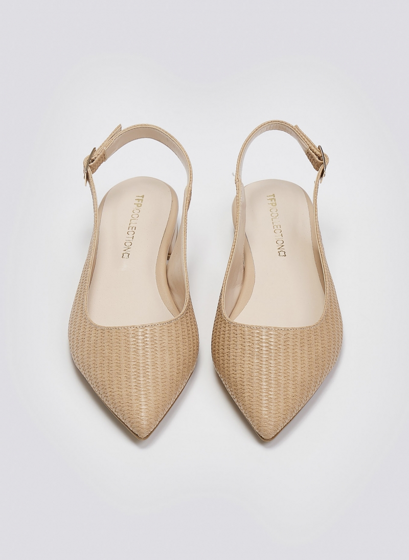 Μπαλαρίνες μυτερές slingback TFP