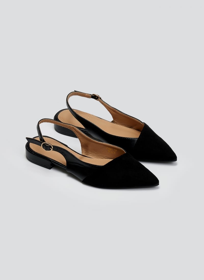Μπαλαρίνες slingback μυτερές