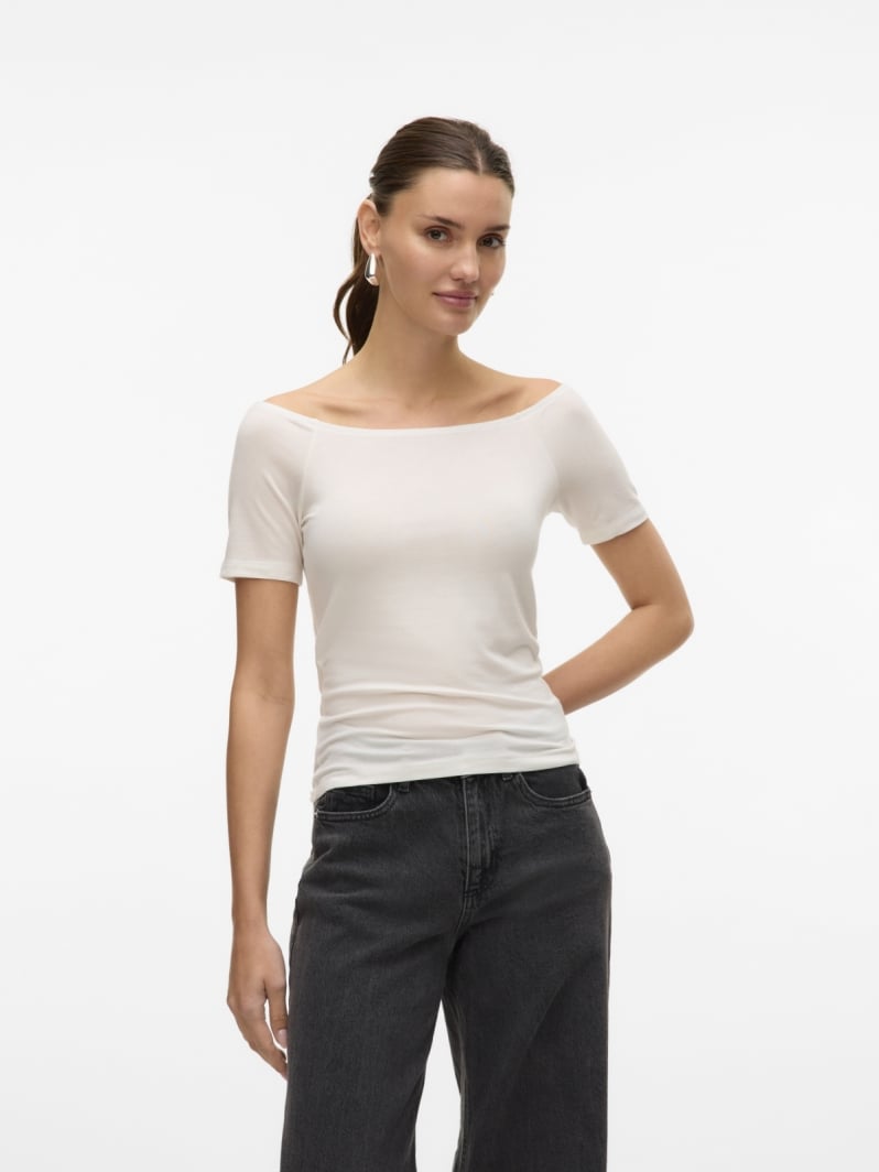 Μπλούζα με ανοιχτούς ώμους AWARE by Vero moda 10323420