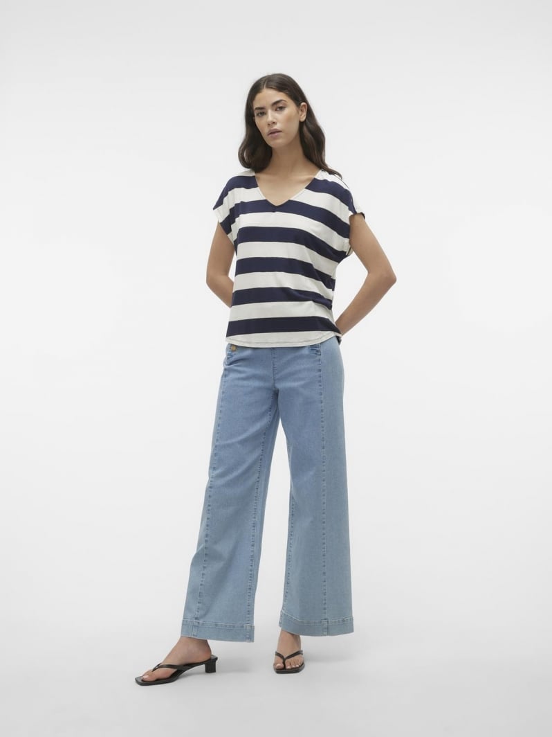 Μπλούζα με φαρδιές ρίγες Vero moda 10308475