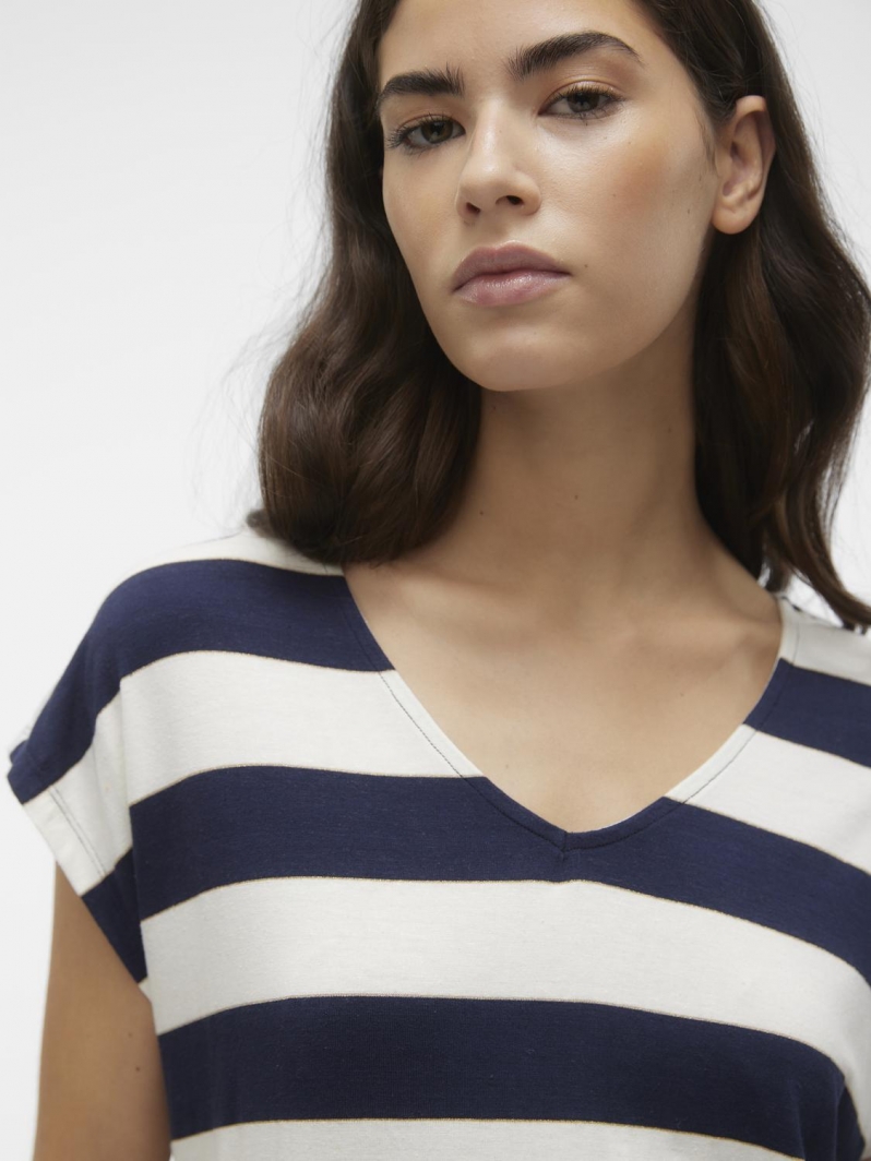 Μπλούζα με φαρδιές ρίγες Vero moda 10308475