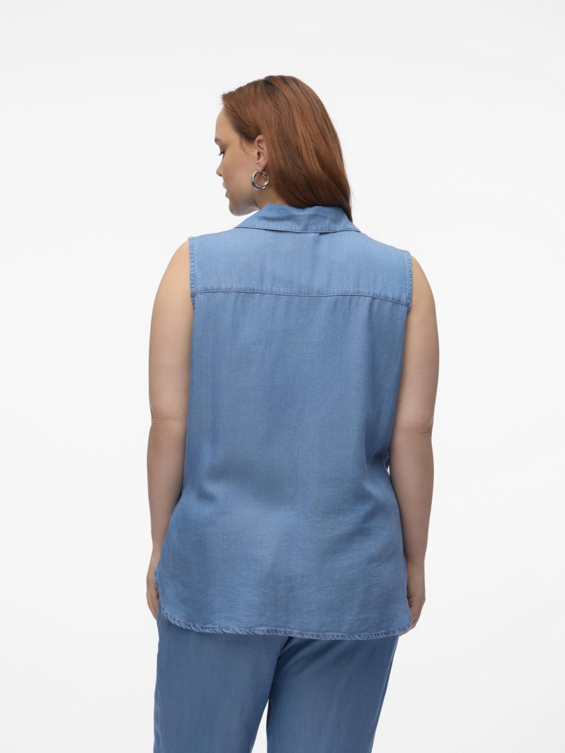 Μπλούζα με γιακά Vero Moda Curve 10305622