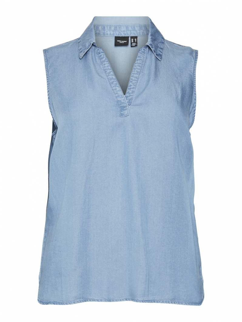 Μπλούζα με γιακά Vero Moda Curve 10305622