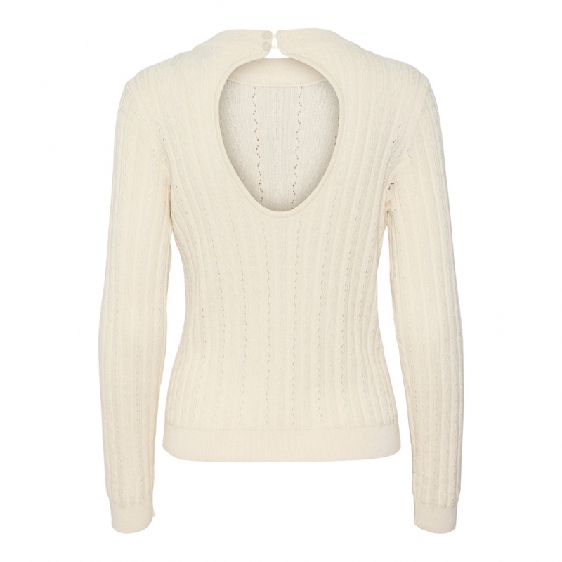 Μπλούζα πλεκτή με άνοιγμα στην πλάτη Vero Moda 10300189