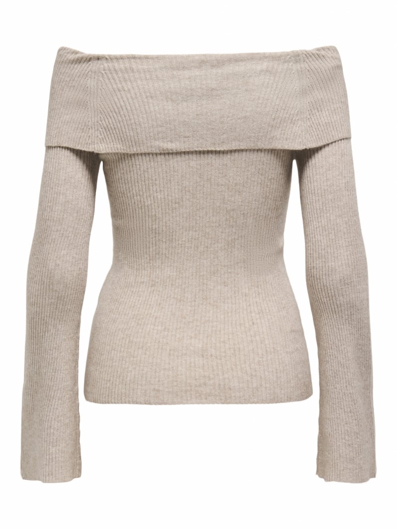 Μπλούζα ριμπ strapless ONLY 15328246