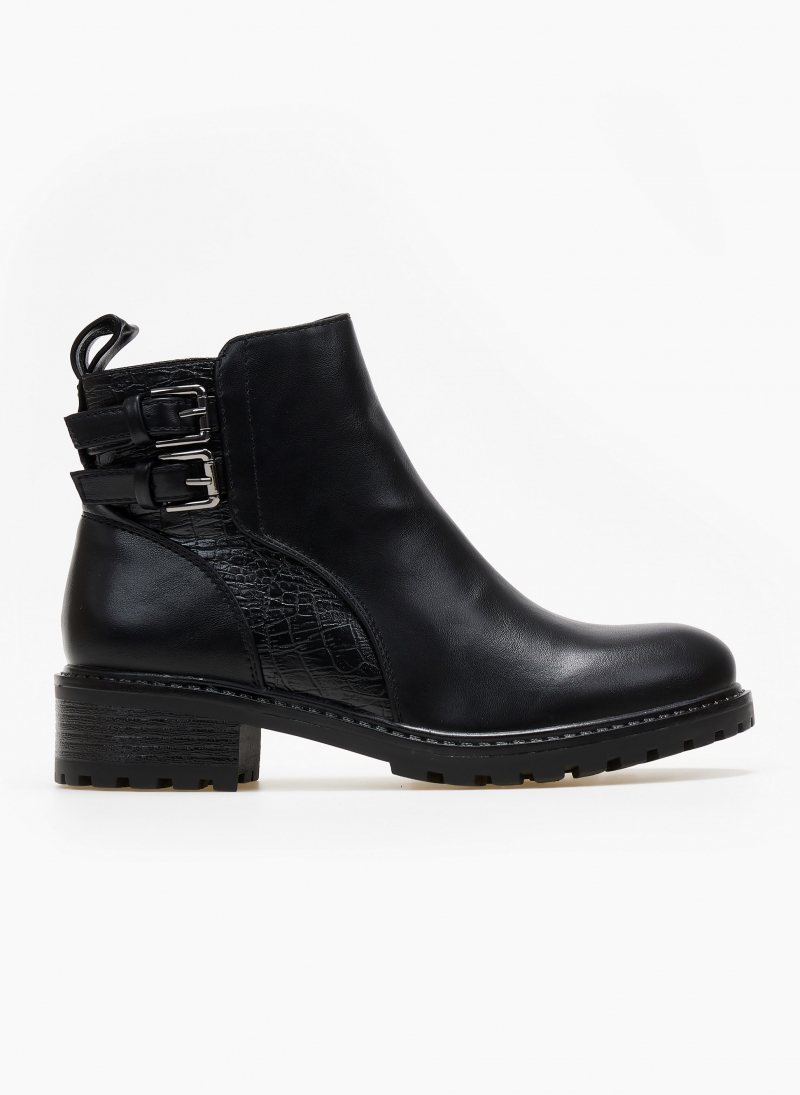 Μποτάκια casual αστραγάλου με pattern Erynn