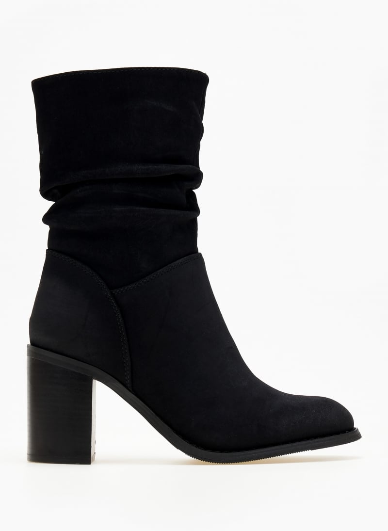 Μποτάκια suede με σούρα Erynn