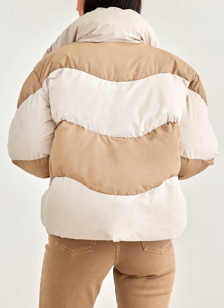Μπουφάν puffer με διχρωμία Vero Moda 10290472