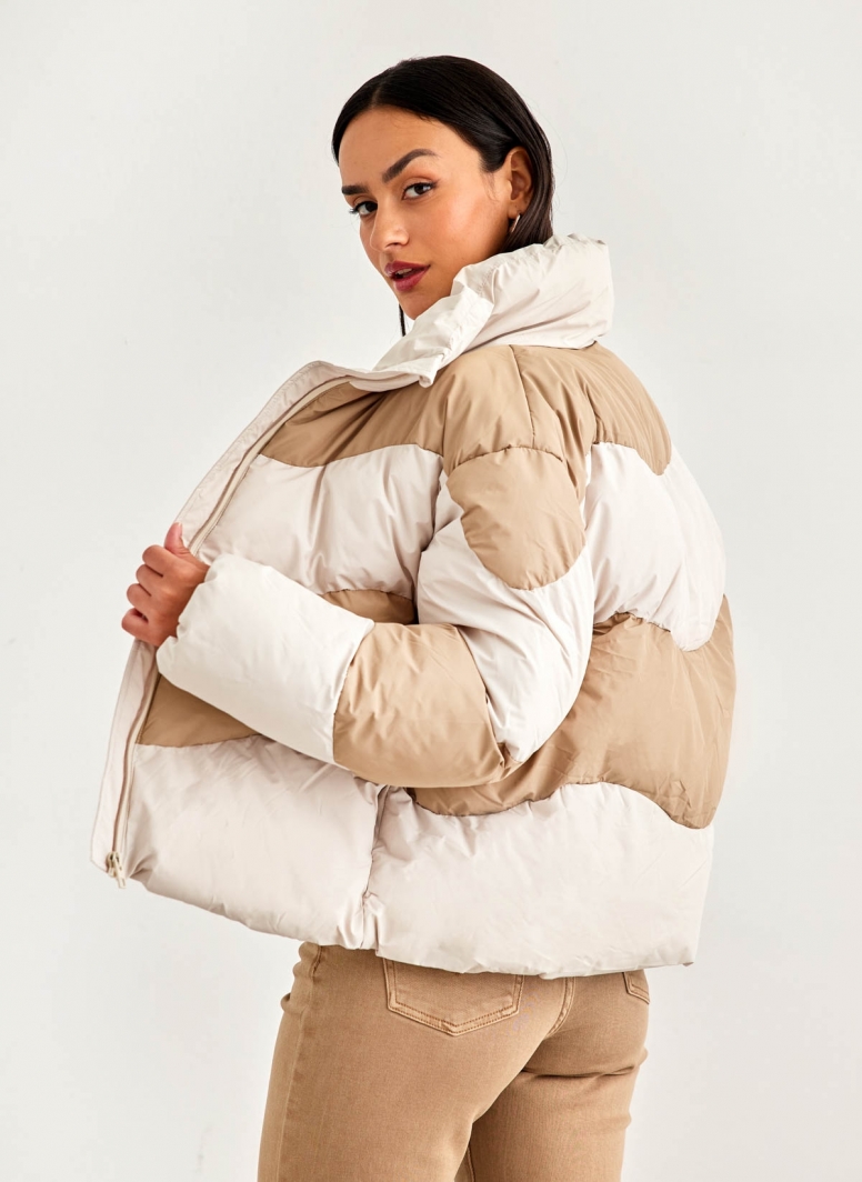 Μπουφάν puffer με διχρωμία Vero Moda 10290472