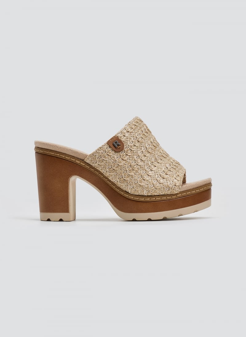 Mules με ψάθινη φάσα Refresh 172703