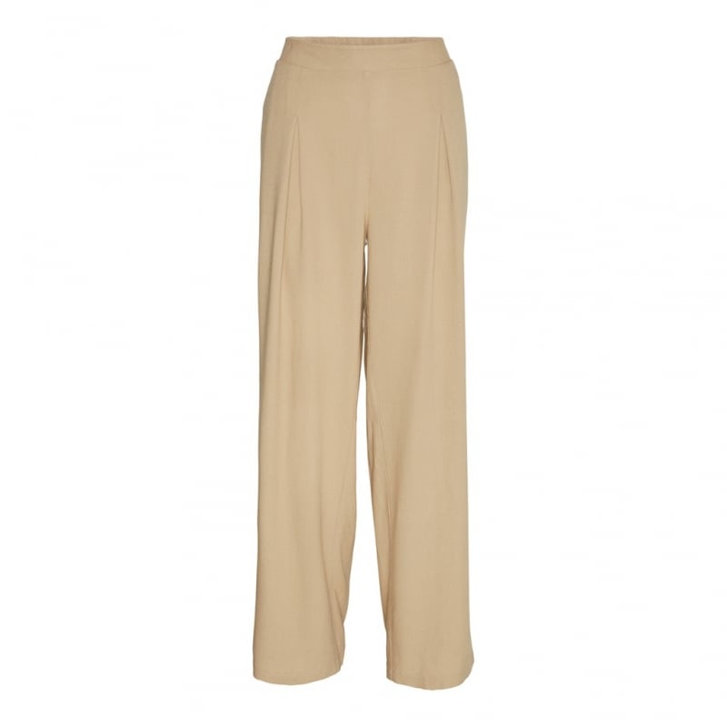 Παντελόνα με λινό VERO MODA 10282493