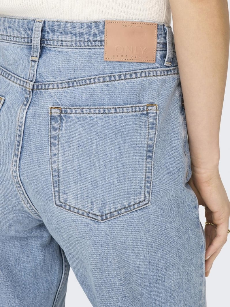 Παντελόνι τζιν midwaist straight Jaci ONLY 15296921