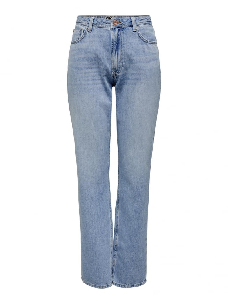Παντελόνι τζιν midwaist straight Jaci ONLY 15296921