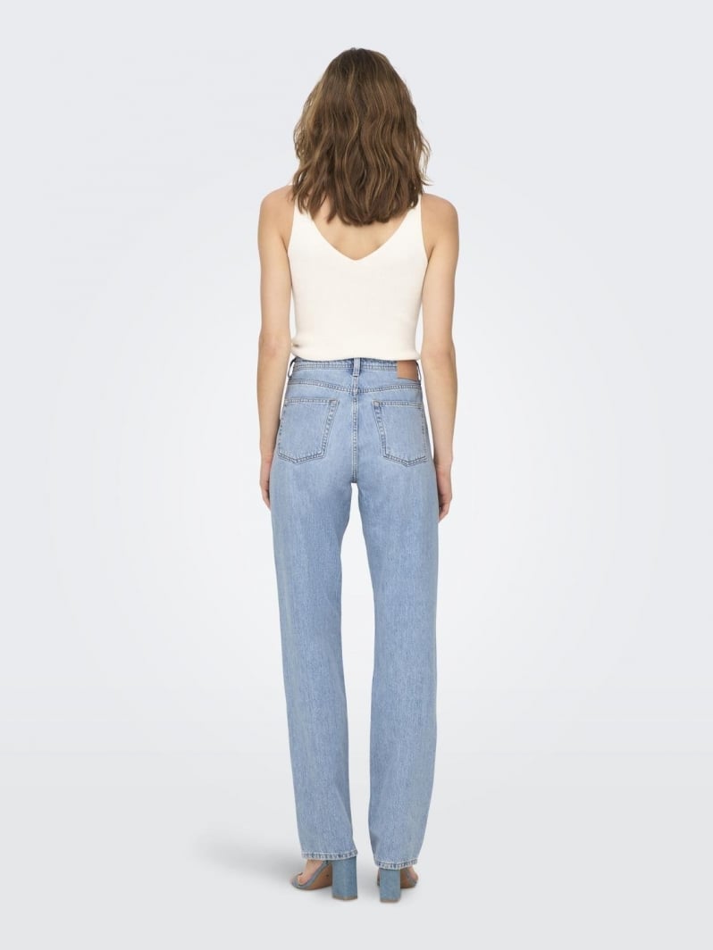 Παντελόνι τζιν midwaist straight Jaci ONLY 15296921