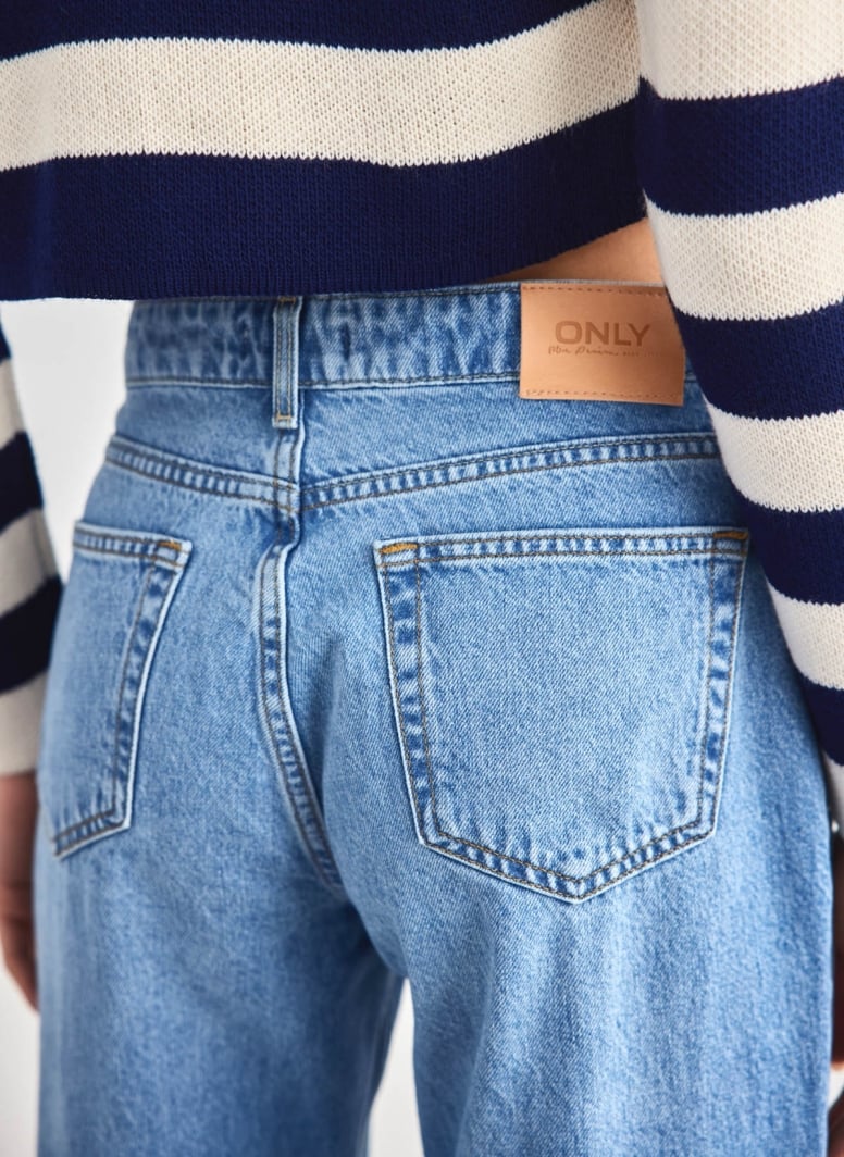 Παντελόνι τζιν midwaist straight Jaci ONLY 15296921