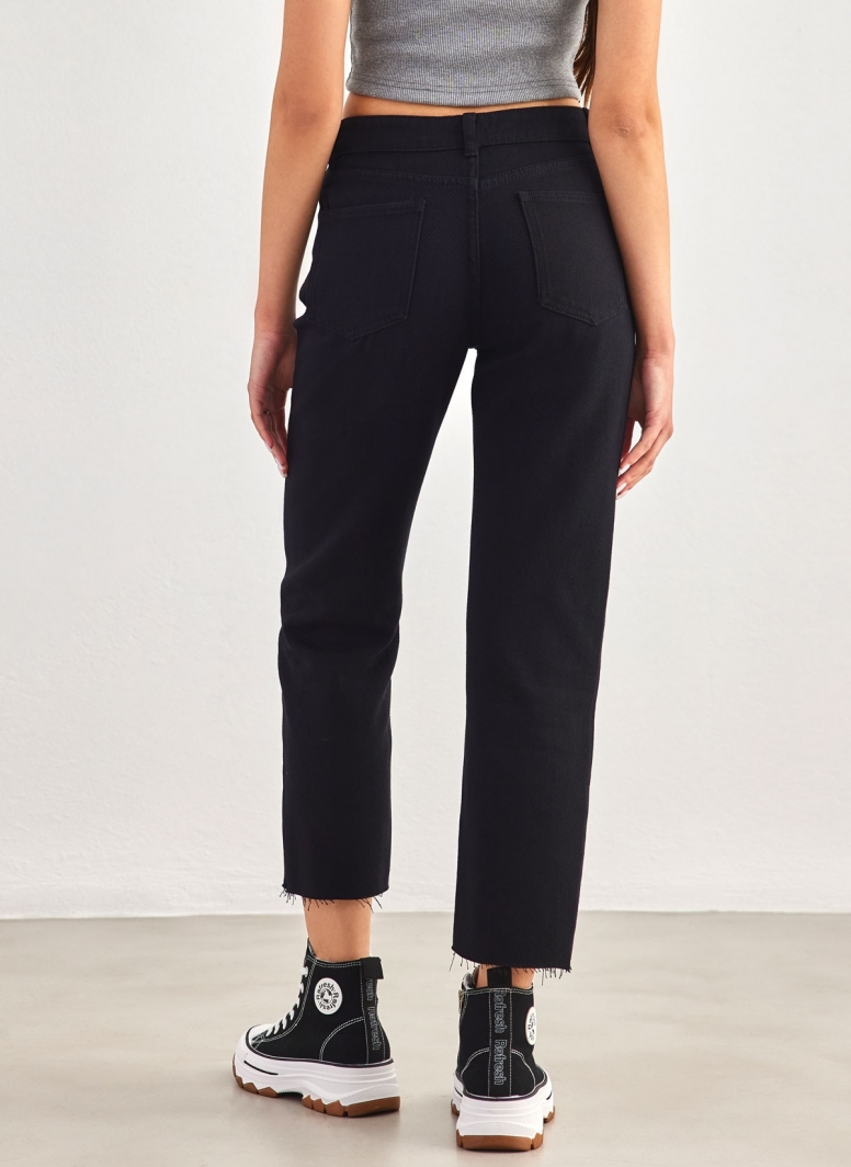 Παντελόνι τζιν mom fit