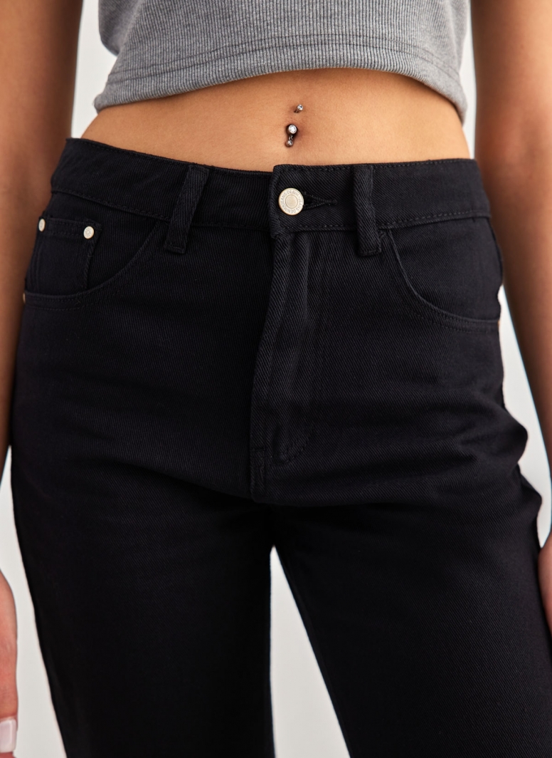 Παντελόνι τζιν mom fit