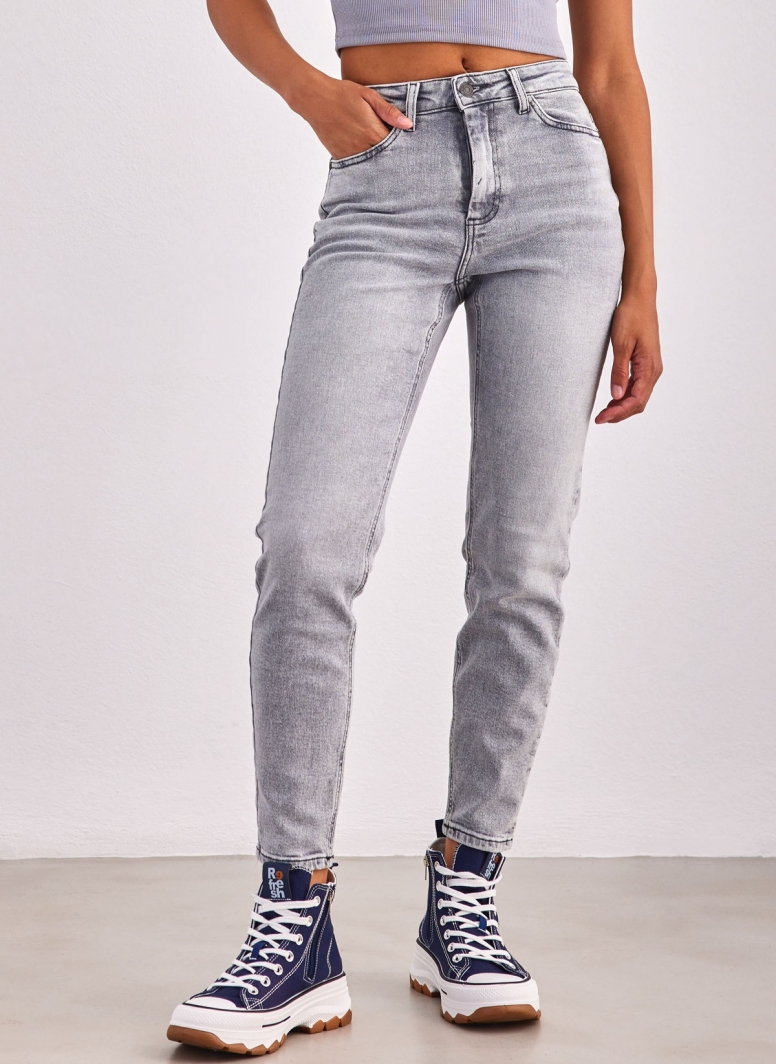 Παντελόνι τζιν Moni Highwaist straight Noisy May 27027468