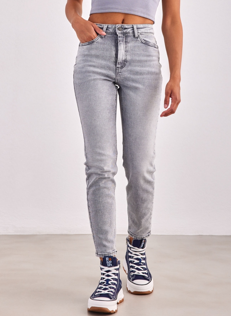 Παντελόνι τζιν Moni Highwaist straight Noisy May 27027468