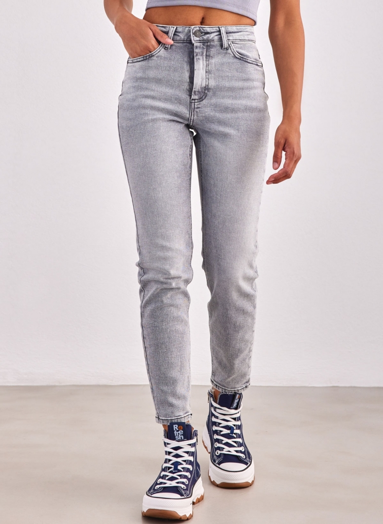Παντελόνι τζιν Moni Highwaist straight Noisy May 27027468