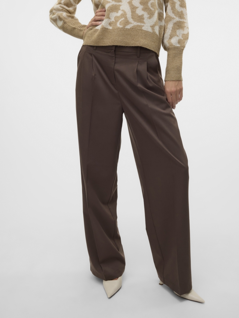 Παντελόνι υφασμάτινο wide leg Vero Moda 10320919