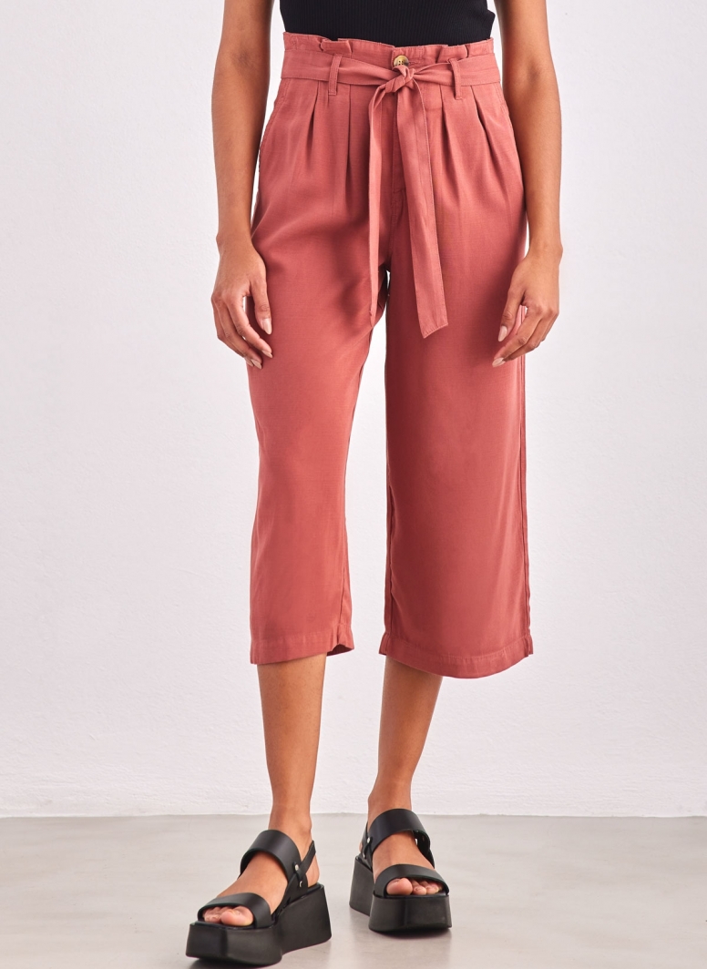 Παντελόνι wide leg με πιέτες ONLY 15198918