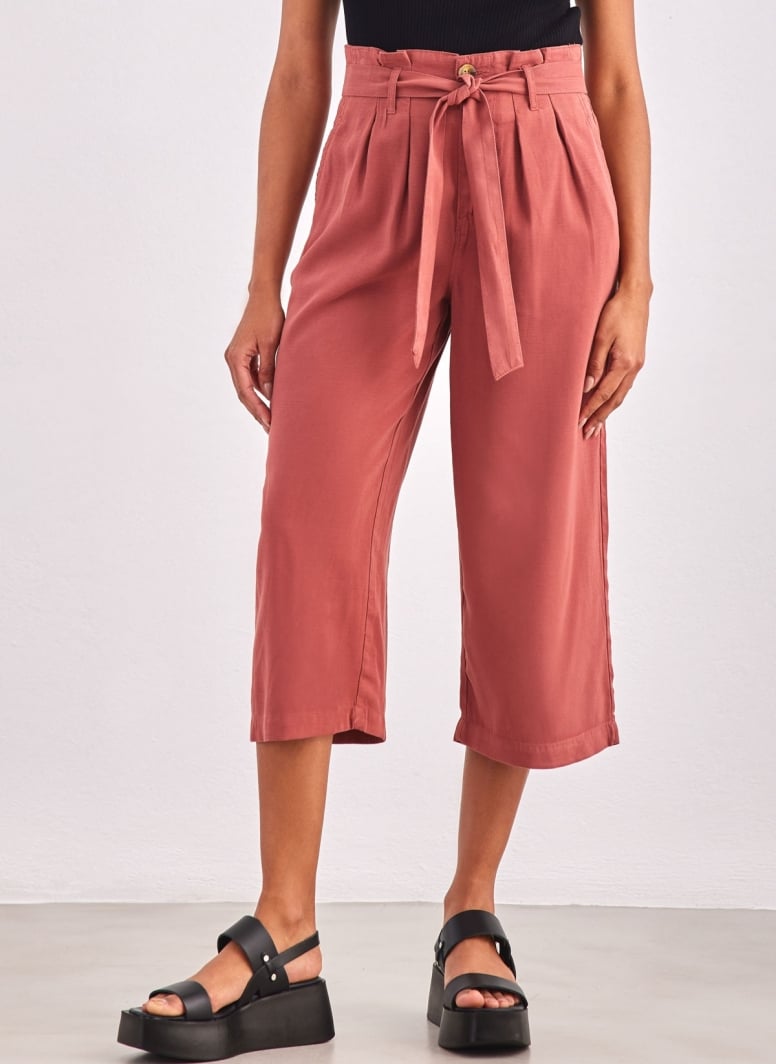 Παντελόνι wide leg με πιέτες ONLY 15198918