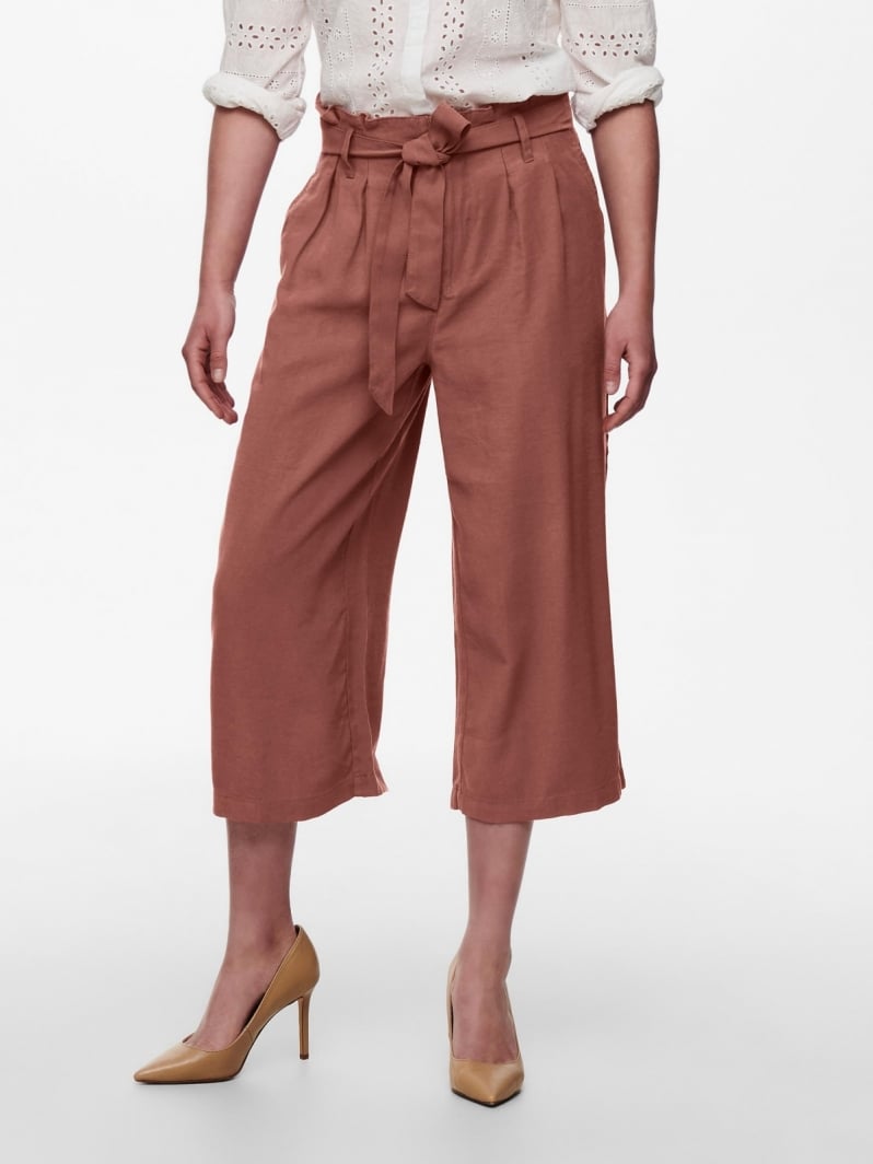 Παντελόνι wide leg με πιέτες ONLY 15198918
