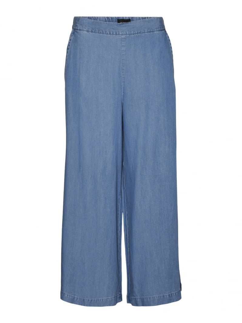 Παντελόνι wide leg με print Vero Moda 10304861