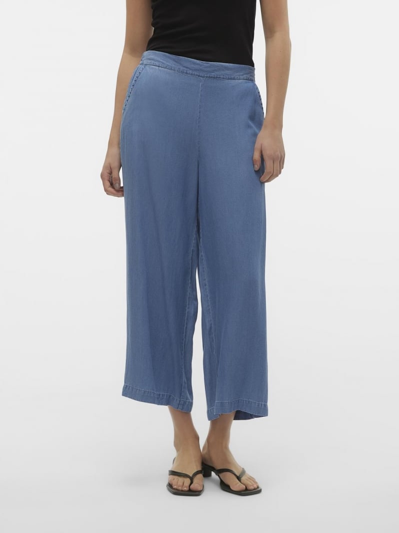 Παντελόνι wide leg με print Vero Moda 10304861